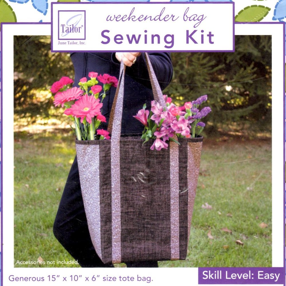 June Tailor Weekender Bag Sewing Kit -  Chambray JT-1562 - NEW